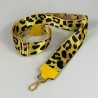 Tracolla leopard accessorio oro