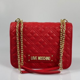 Love Moschino New Shiny Quilted Rossa